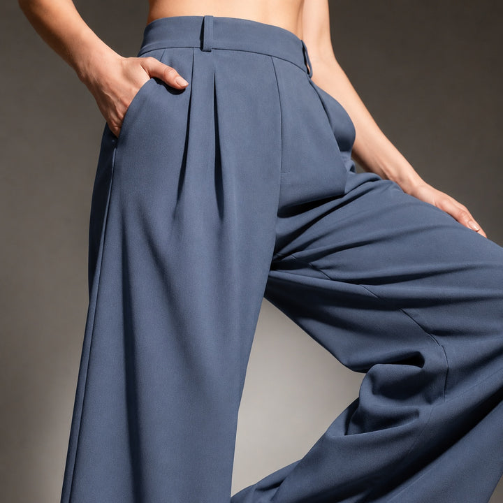 Pieghetta Pleated Wide-Leg Trousers — ce_studio_01