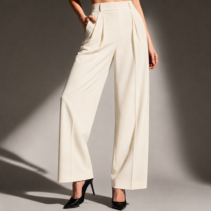 Pieghetta Pleated Wide-Leg Trousers — ce_studio_01