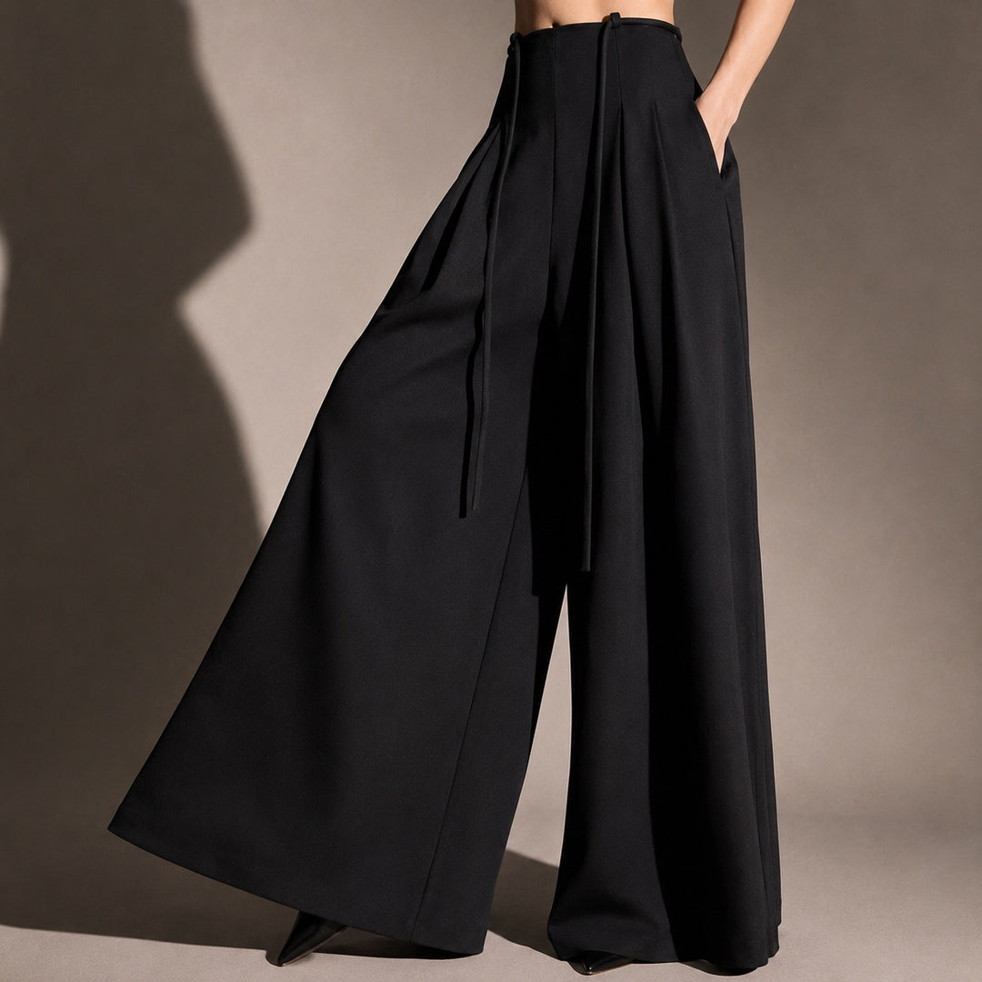 Pieghetta Pleated Wide-Leg Trousers — ce_studio_08