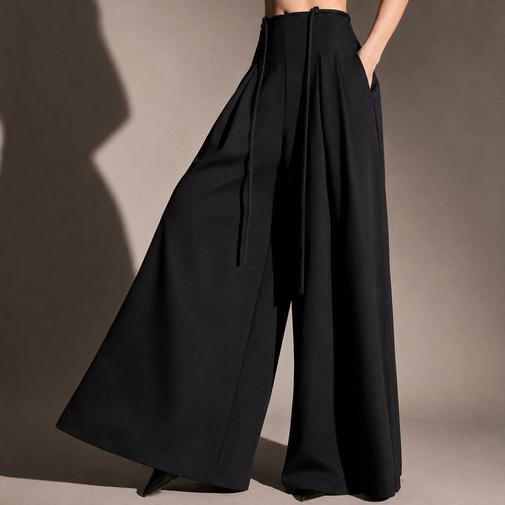 Pieghetta Pleated Wide-Leg Trousers — ce_studio_08