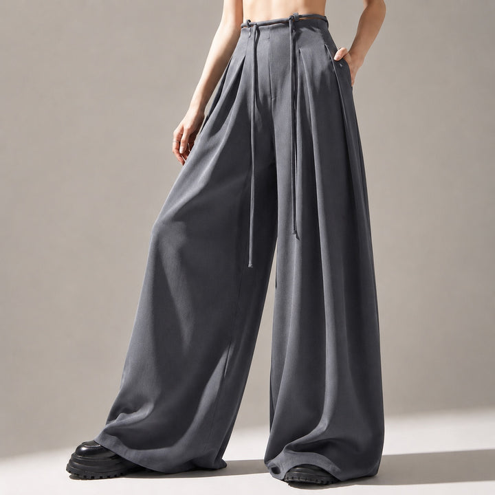 Pieghetta Pleated Wide-Leg Trousers — ce_studio_01