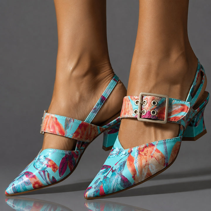Pittura Buckle Point-Toe Mules — ce_brooklyn_s3_01