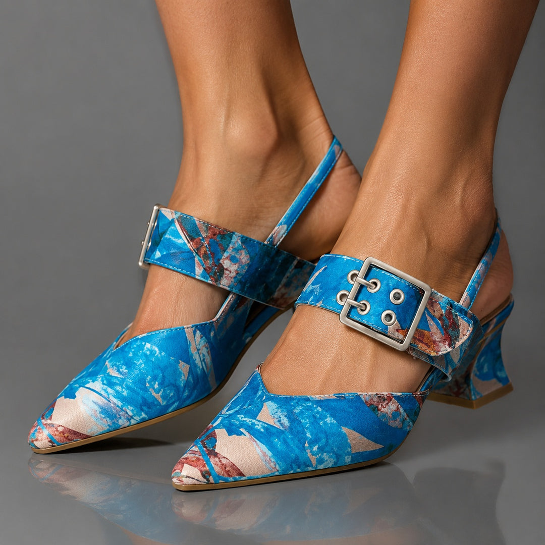 Pittura Buckle Point-Toe Mules — ce_brooklyn_s3_01