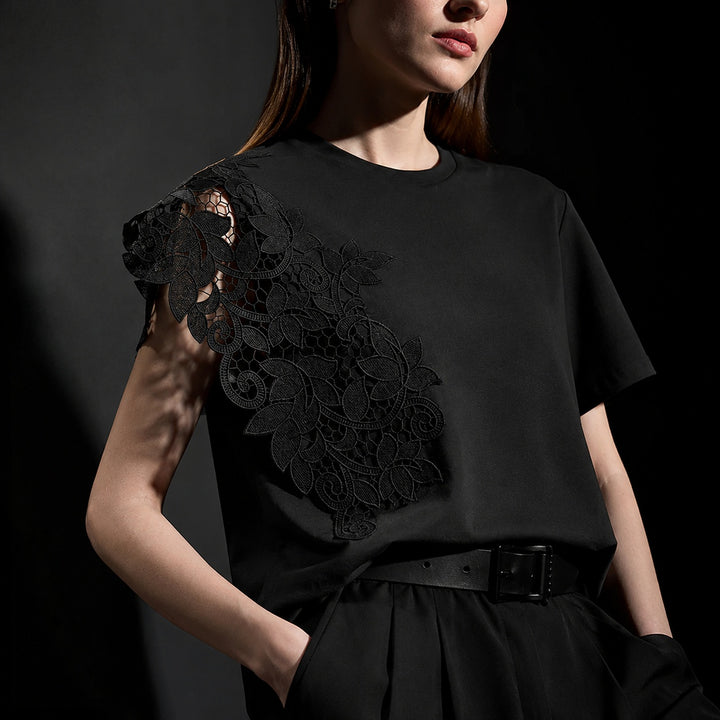 Pizzo Lace Shoulder Tee — ce_metastatic_01