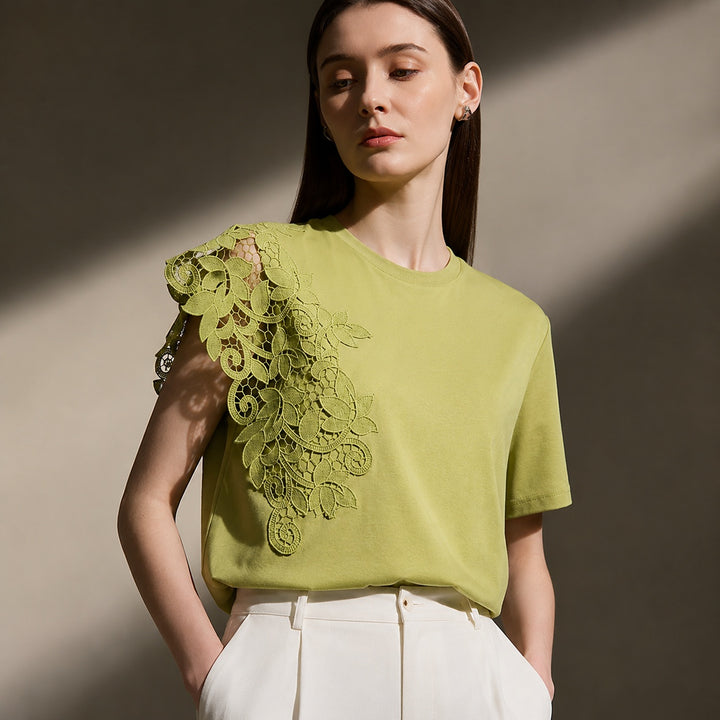 Pizzo Lace Shoulder Tee — ce_metastatic_03