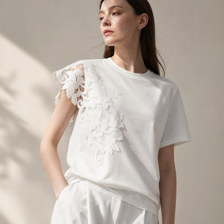 Pizzo Lace Shoulder Tee — ce_metastatic_04