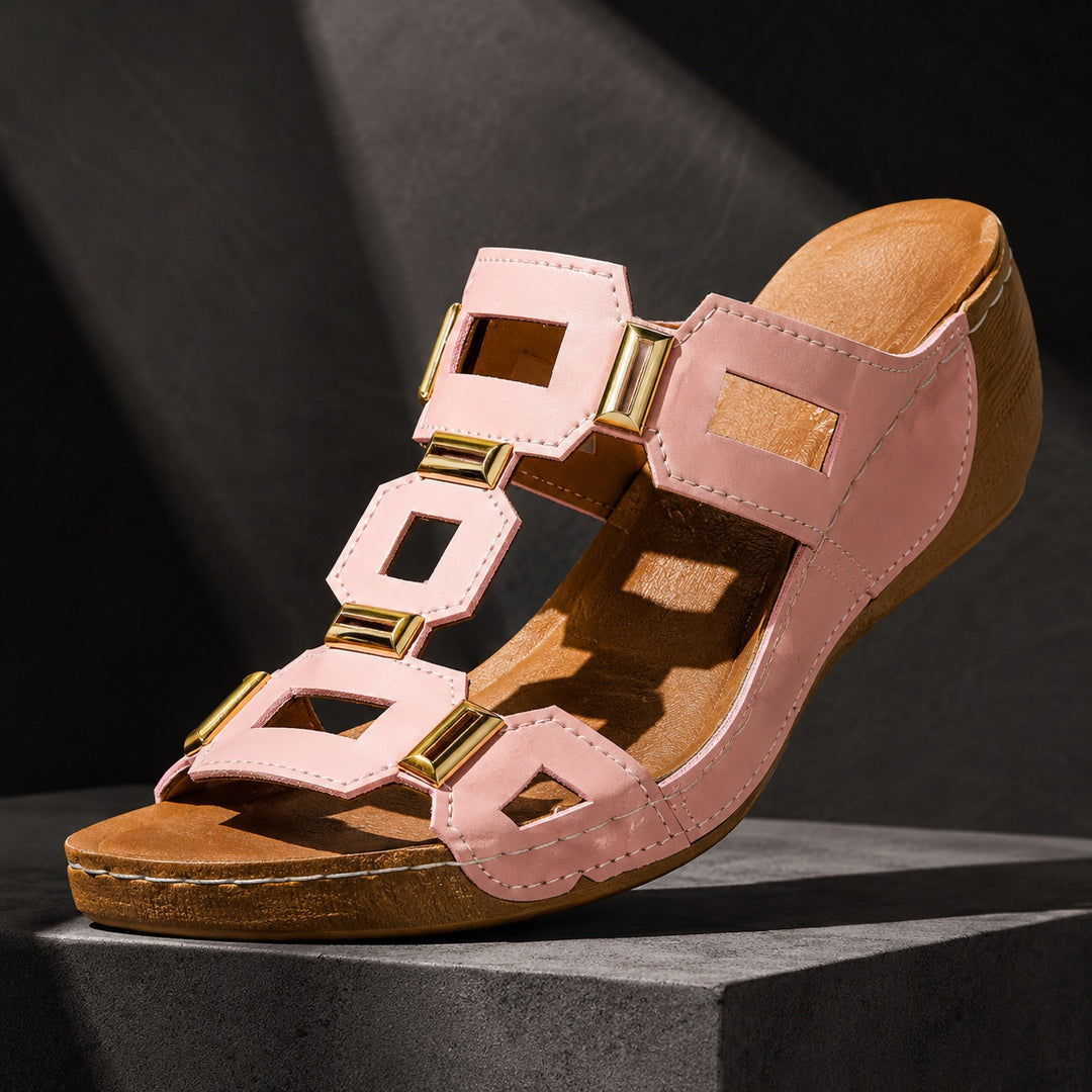 Quadretta Studded Wedge Sandals — ce_metastatic_03