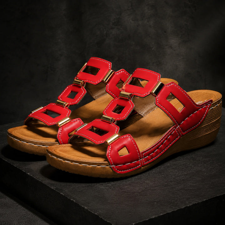 Quadretta Studded Wedge Sandals — ce_metastatic_04