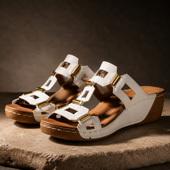 Quadretta Studded Wedge Sandals — ce_metastatic_08