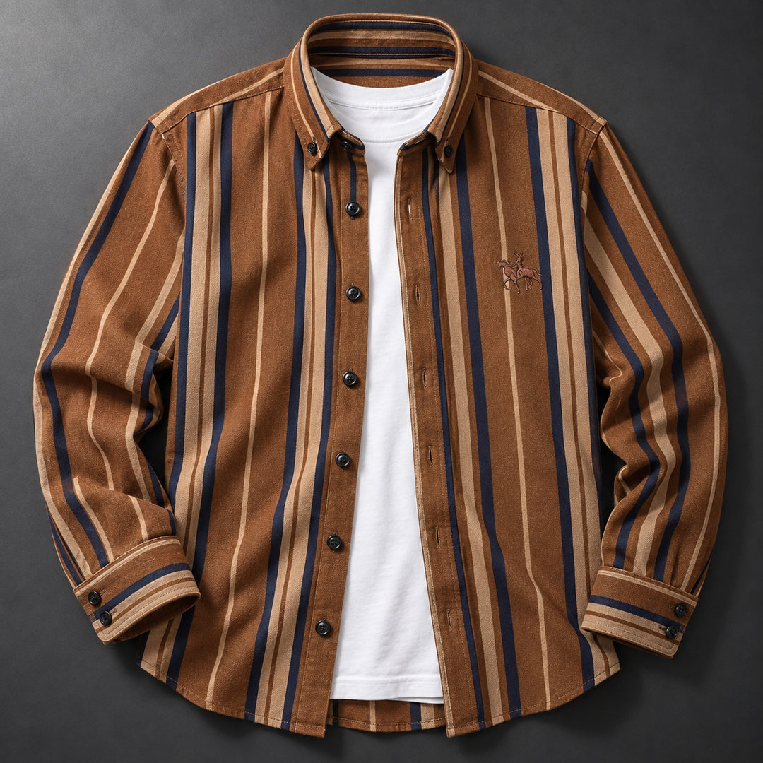 Racecourse Striped Oxford Shirt — ce_soul_s1_01