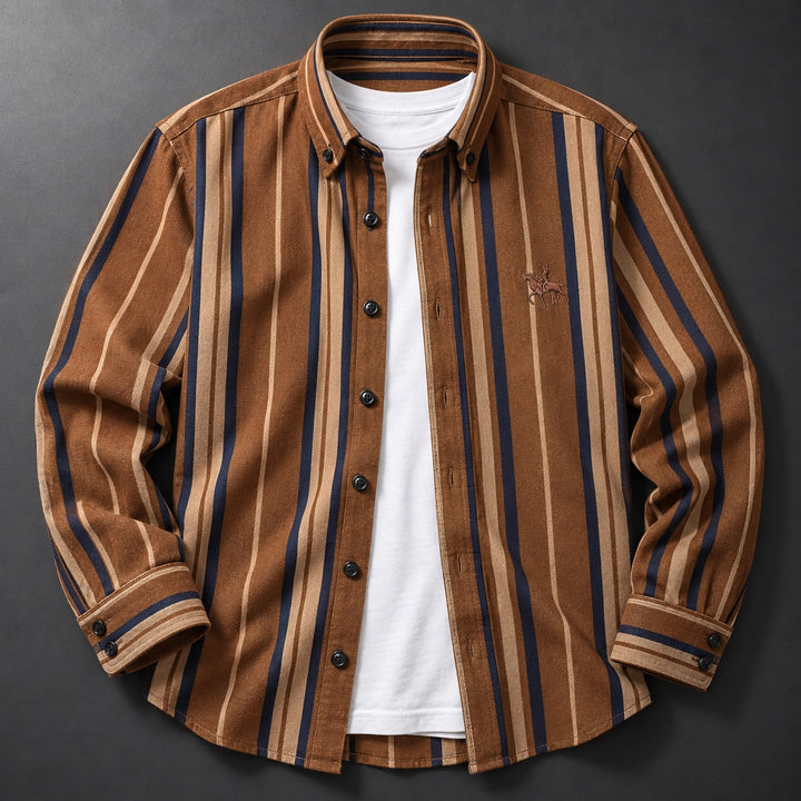 Racecourse Striped Oxford Shirt — ce_soul_s1_01
