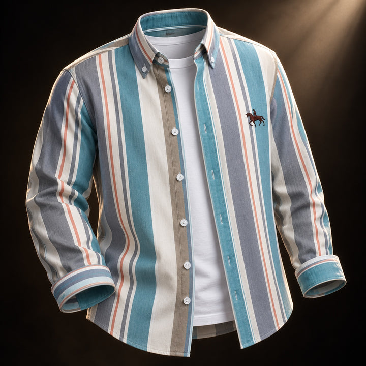 Racecourse Striped Oxford Shirt — ce_soul_s3_01
