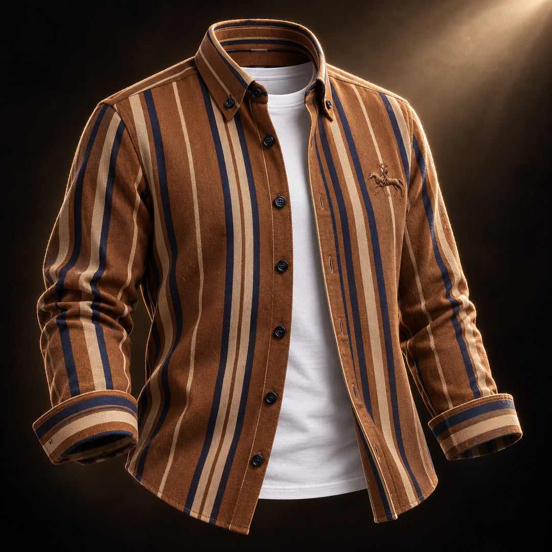 Racecourse Striped Oxford Shirt — ce_soul_s3_01