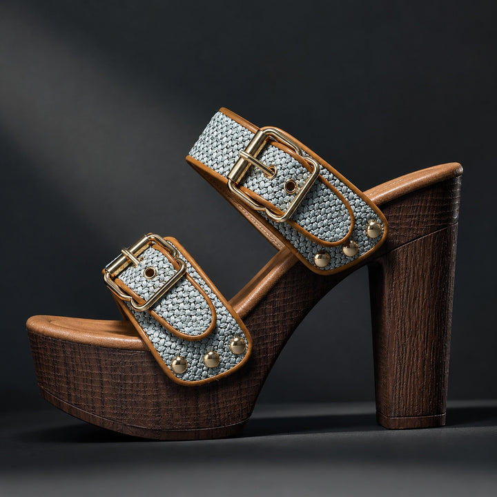 Rafia Buckled Platform Sandals — ce_metastatic_04