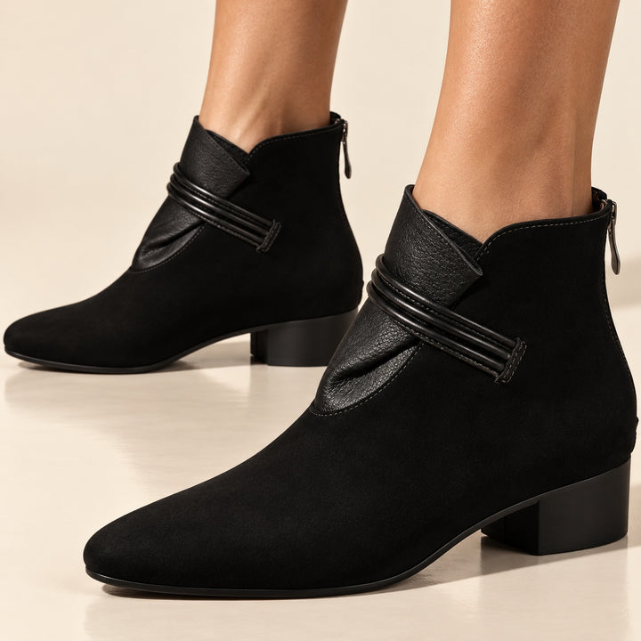 Sabine Knot Ankle Boots — ce_brooklyn_s3_01