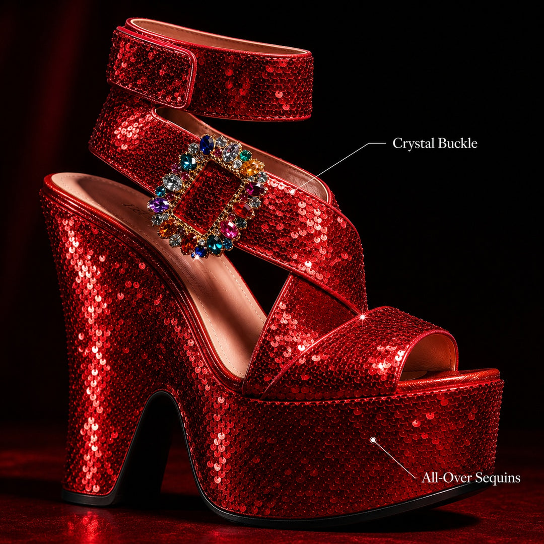 Scintilla Crystal-Buckle Platform Wedges — ce_metastatic_05