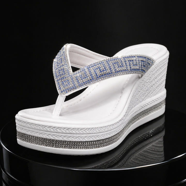 Scintilla Rhinestone Wedge Flip-Flops — ce_metastatic_02