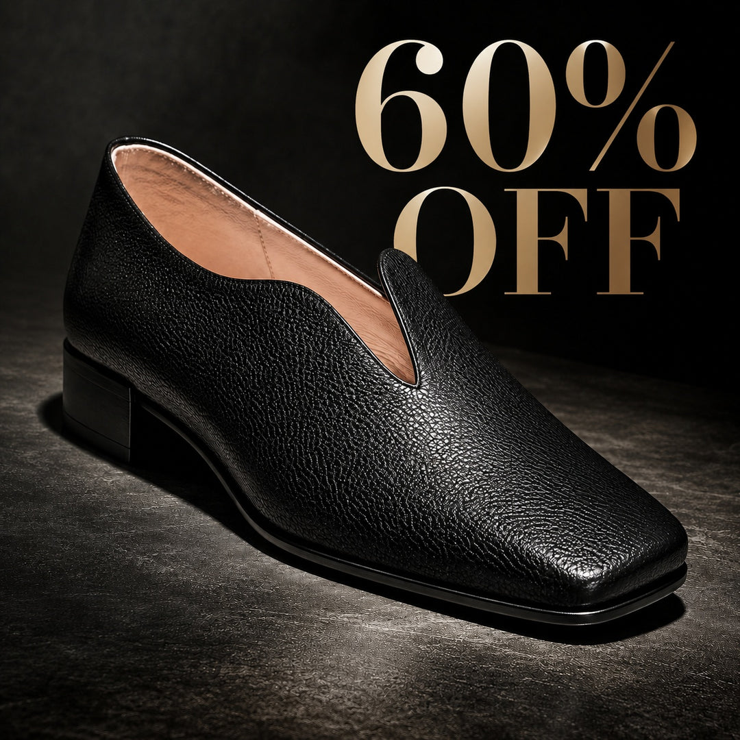 Semplicita Square-Toe Slip-On Loafers — ce_metastatic_07