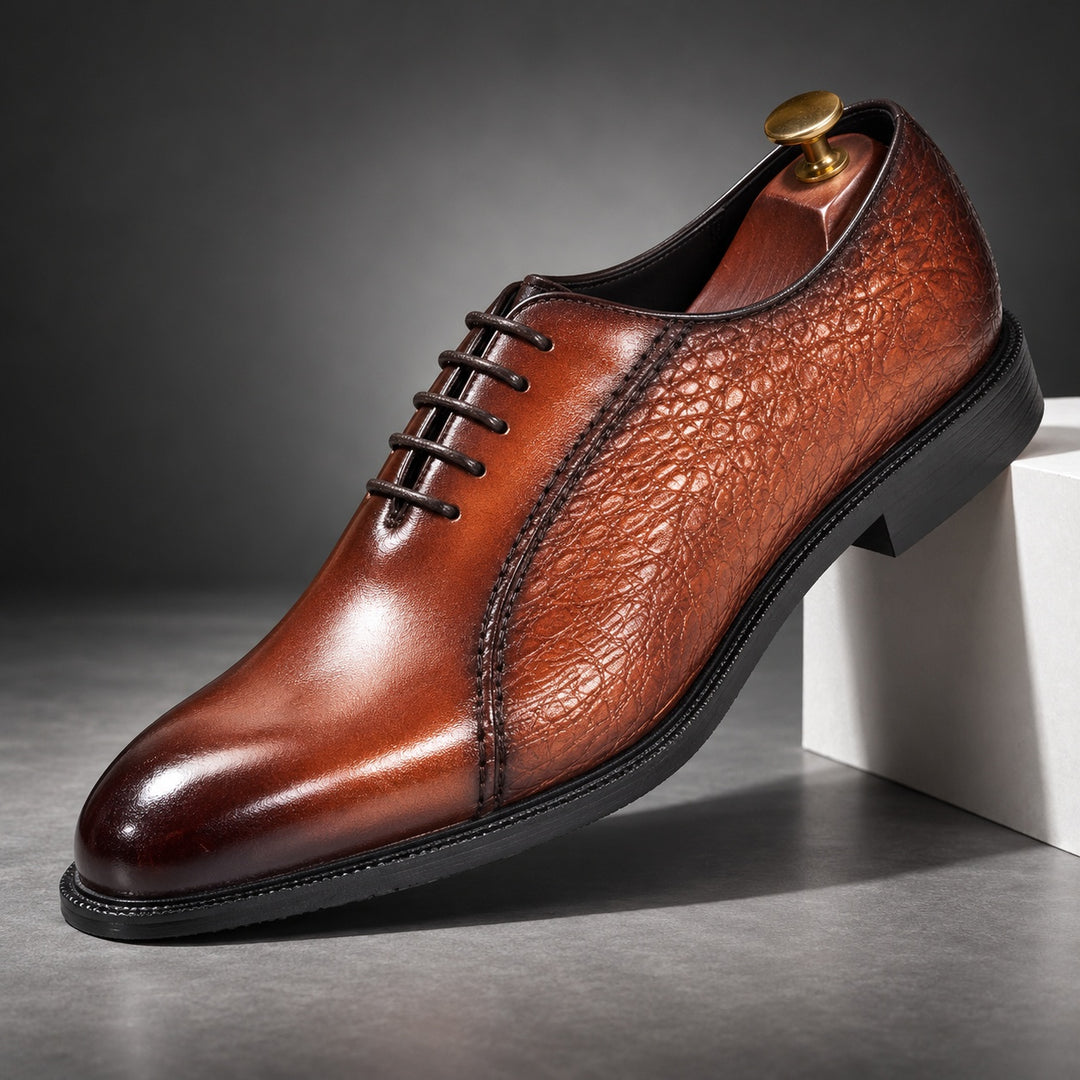 Serpentina Textured Oxfords — ce_angle_01