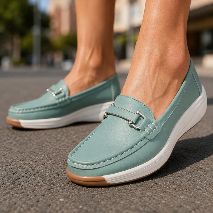 Signorina Buckle Leather Loafers — ce_brooklyn_s1_01