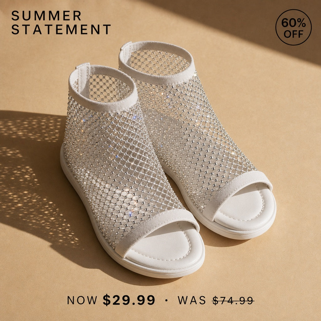 Sirena Crystal Mesh Sandals — 07_overhead_shadow_hero