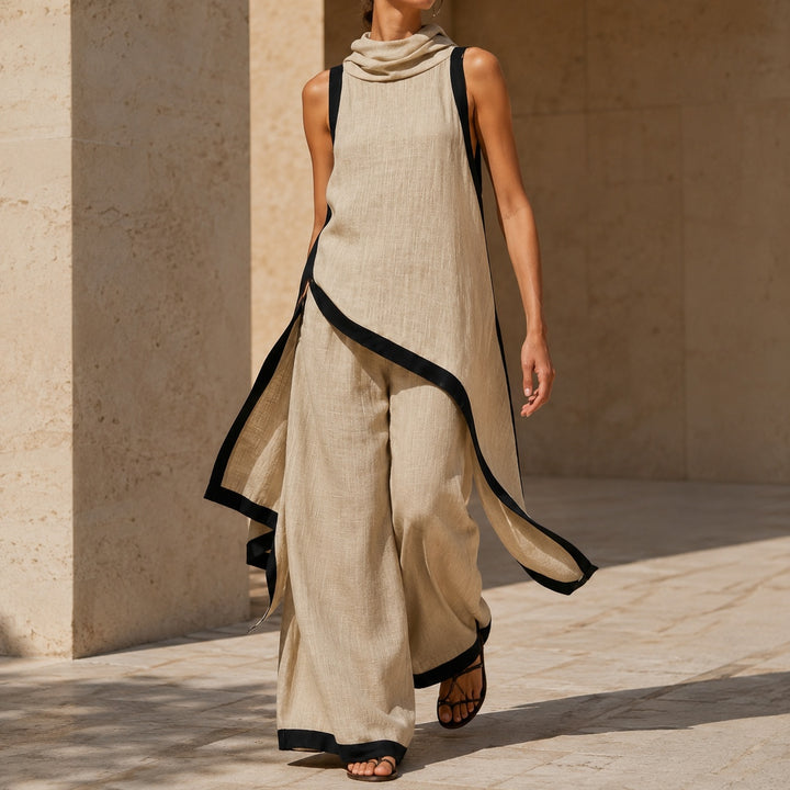 Sirocco Contrast-Trim Sleeveless Set — ce_metastatic_01