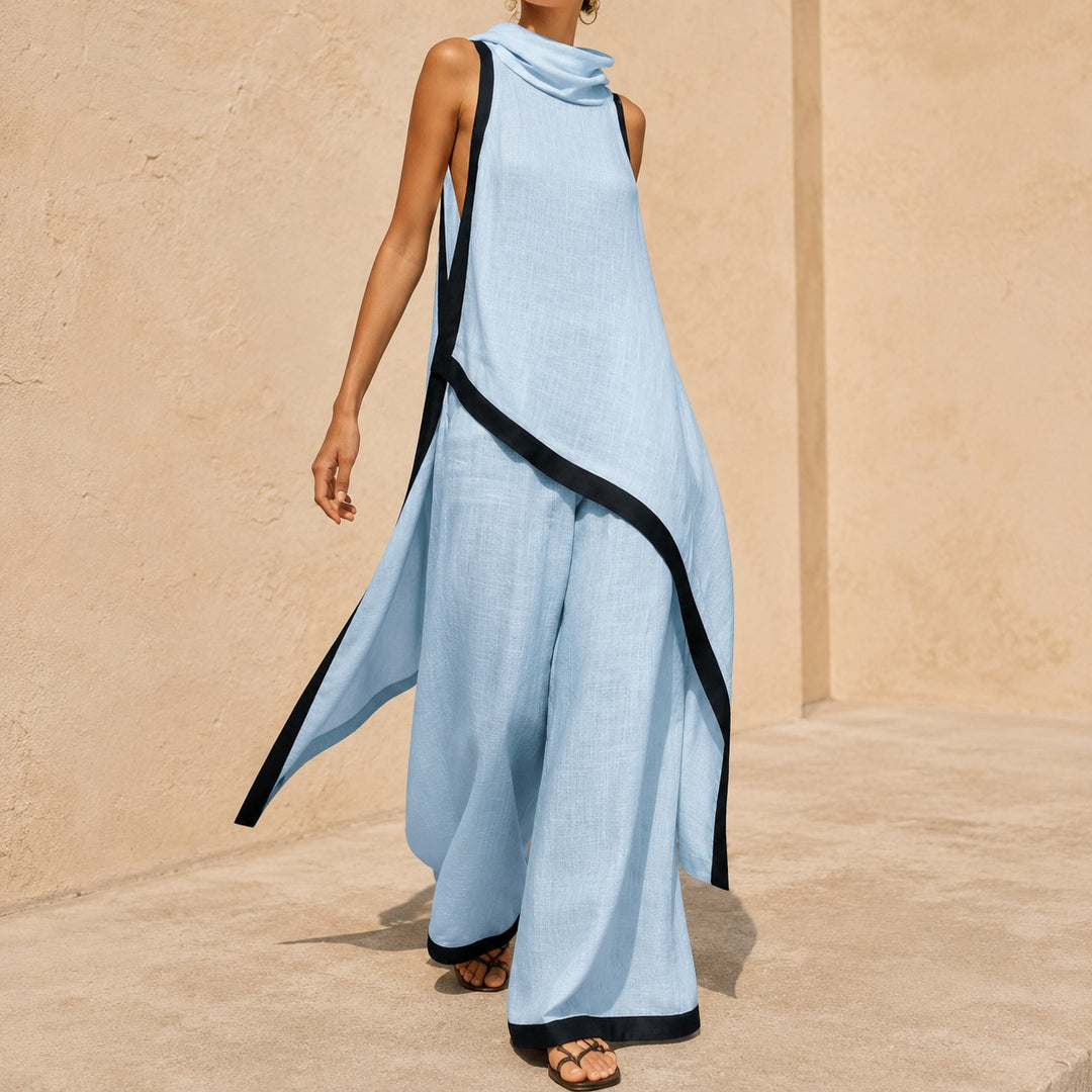 Sirocco Contrast-Trim Sleeveless Set — ce_metastatic_01