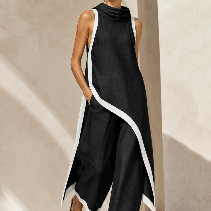 Sirocco Contrast-Trim Sleeveless Set — ce_metastatic_01
