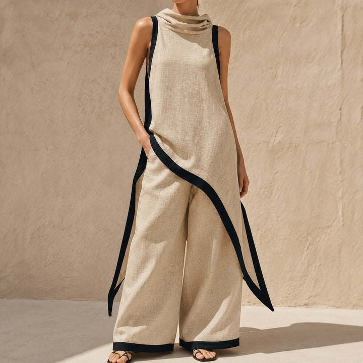 Sirocco Contrast-Trim Sleeveless Set — ce_metastatic_01