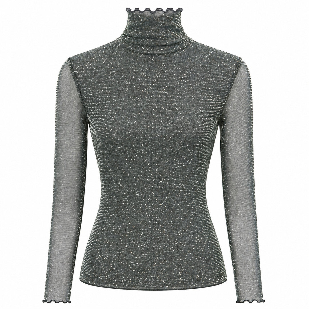 Stellina Sheer Turtleneck Top — ce_wb_01
