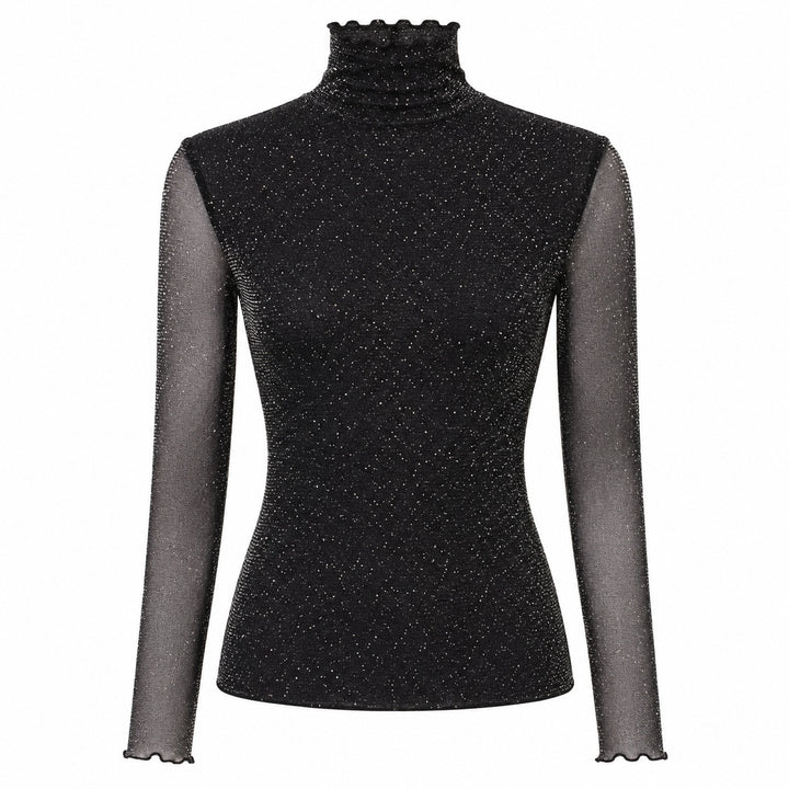 Stellina Sheer Turtleneck Top — ce_wb_01