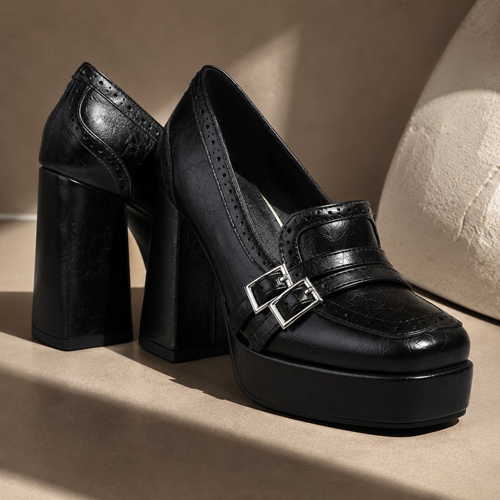 Traforata Double-Buckle Platform Loafers — ce_metastatic_03