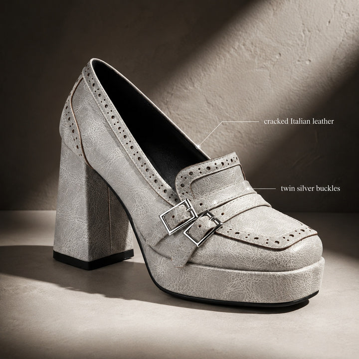 Traforata Double-Buckle Platform Loafers — ce_metastatic_05