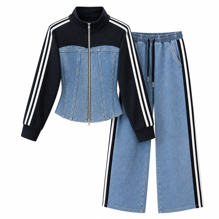 Varsity Denim Track Set — ce_wb_01