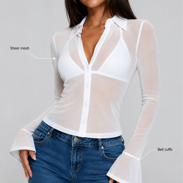 Velina Sheer Mesh Blouse — ce_metastatic_01